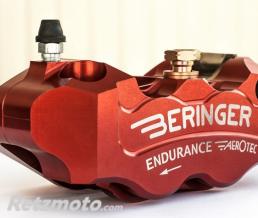 BERINGER Etrier 4 Pistons Radial Aerotec Gauche Entraxe 100mm 4R12A