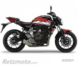 KUTVEK KIT D�CO MOTO STEEL YAMAHA MT 07 NOIR ROUGE