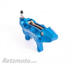 Etrier de frein axial gauche BERINGER Aerotec 6 pistons �27mm bleu