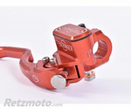 Ma�tre-cylindre d'embrayage radial BERINGER Aerotec �14mm bocal integr� rouge (levier radial type 2 - 14cm)
