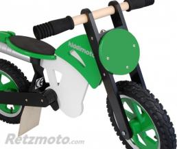 DRAISIENNE KIDDIMOTO SCRAMBLER GREEN BLACK WHITE