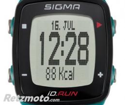 MONTRE SIGMA ID.RUN NOIR 6 FONCTIONS DONT DISTANCE ET VITESSE GPS