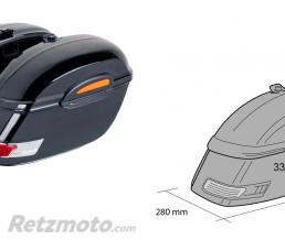 CUSTOM ACCESS PAIRE DE SACOCHES LATERALES RIGIDES MOD�LE TOURING HARLEY DAVIDSON