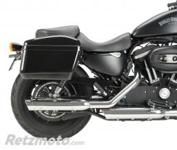 PAIRE DE SACOCHES LATERALES RIGIDES MOD�LE EASY HARLEY DAVIDSON avec support universel KF inclus