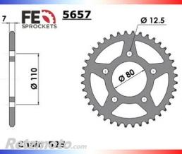 KIT CHAINE ACIER TRIUMPH 800 SPEEDMASTER '03/05 17X42 RK525GXW (908ML) CHAINE 525 XW'RING ULTRA RENFORCEE (Qualit� de cha�ne recommand�e)