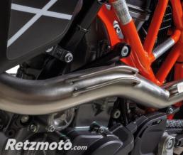 Ligne compl�te Inox/Silencieux BLACK HAWK KTM 690 SMC R 2019-Homologu�