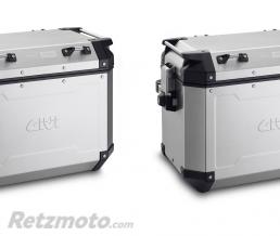 GIVI Paire de valise lat�rale GIVI Trekker Outback aluminium 48L Noir