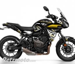 KUTVEK KIT D�CO MOTO MISSION YAMAHA TRACER 700 NOIR JAUNE