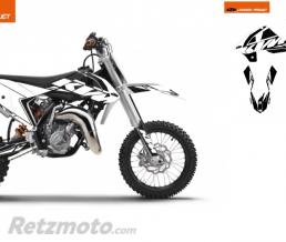 KUTVEK KIT D�CO MOTO CROSS REFLEX KTM 65 SX BLANC
