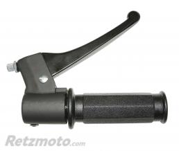 POIGNEE DE GAZ CYCLO ADAPTABLE PIAGGIO 50 CIAO PX LEVIER FREIN ALU DROIT -DOMINO ORIGINE-
