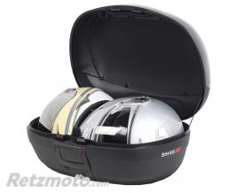 TOP CASE SHAD SH46 NOIR 46L AVEC AVEC PLATINE (CONTENANCE 2 CASQUES INTEGRAUX) (L58xH31xP42cm)