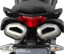 ZARD Silencieux echappement Zard penta Aprilia shiver 750 homologu� alu noir
