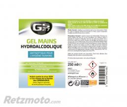 GEL MAINS HYDRO-ALCOOLIQUE 250ml GS27