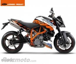 KUTVEK KIT DECO MOTO SPRING KTM SUPER DUKE 990 NOIR ORANGE