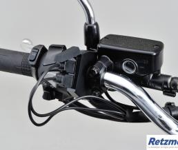 Double prise USB Daytona pour guidon moto/quad 2.4A