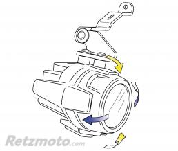 Feux antibrouillard universels � LED Fixation sur Crash-bar Puig