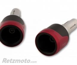 Embout de Guidons Highsider AKRON-XL Rouge