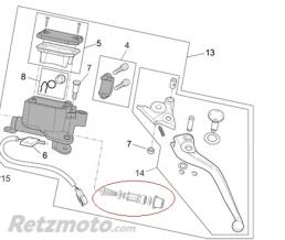 Kit R�paration Ma�tre Cylindre Embrayage - Aprilia ETV/RSV1000/Ducati/Moto guzzi 1200(10.4623.14)