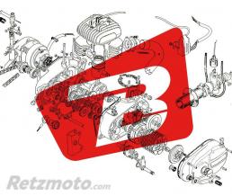 AFAM Goujons AFAM porte-couronne Ducati 6pcs