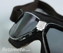 Lunettes Nannini mod�le Cruiser marron/chrome �cran gris antibu�e
