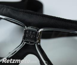 Lunettes Nannini mod�le Cruiser noir/chrome �cran clair antibu�e