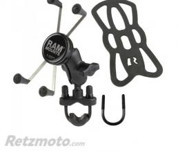 Support X-Grip Ram mount pour smartphone S/M fixation en U sur guidon