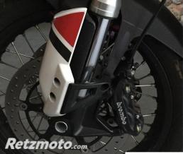 Kit Fixation Protege Fourche V85TT sur Gb caponord 1200