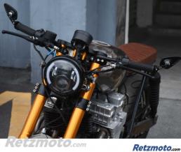 R�troviseurs Embout de Guidon FLAT RACER (la paire)
