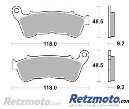 Plaquettes de freins av Harley Davidson XL1200/883 Sportster AP RACING