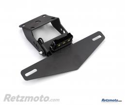 Support plaque KTM 125 Duke '11 court en alu noir