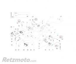 Antiparasite/fil bougie Moto guzzi 1400 California/Audace-2D000180
