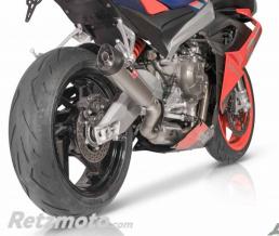 Ligne Complete QD Exhaust Tricone Aprilia RS660/Tuono 660 titane-AAPR0080011