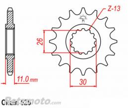 Kit chaine Yamaha Tracer 900 DID 16x45 X-RING 525ZVMX super renforc�(couronne standard)