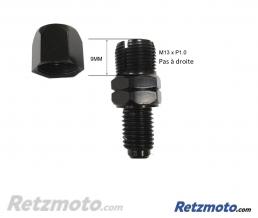 Adaptateur de retroviseur tige lisse M10x1,25 pas invers�