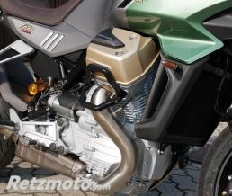 Kit prot�ge culasse Mistral Moto guzzi V100 Mandello/Stelvio(MG-PM-V100-BP) Noir