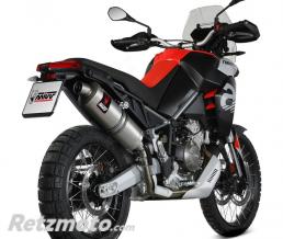 Silencieux MIVV Dakar Aprilia Tuareg 660 Slip-On acier inoxydable