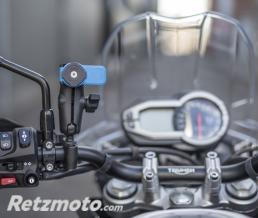 Adaptateur boule 1 pouce QUAD LOCK pour support moto RAM