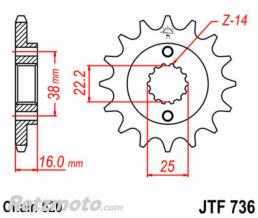 Kit cha�ne Ducati Scrambler 800 DID 520VX3 15x46 renforc�(couronne standard)