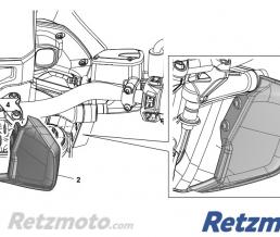 Deflecteur Air Moto guzzi V85TT E5 2024-2S002230