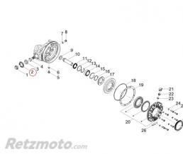 Joint spy Pont Moto guzzi V85TT/V7 E5-2B000404