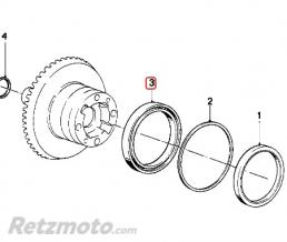 Roulement Pont BMW R1100/R1150/R80/R100/K100(oem 33121242211)