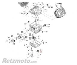 Joint Rondelle Alu Couvercle Filtre Huile Moto guzzi 850 V85TT/V9/V7-GU12154200