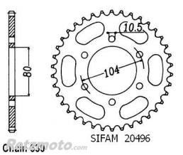 SIFAM Couronne Kawasaki GPZ750 Turbo 1984-1985 630 46 Dents 