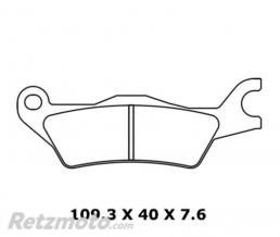 CL BRAKES  Plaquettes de frein CL BRAKES 1258XBK5 m�tal fritt� 