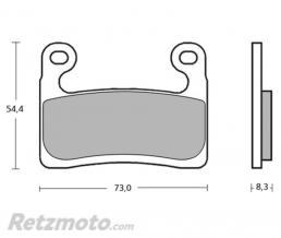BREMBO  Plaquettes frein BREMBO UPGRADE Type M118 Z04 - Racing 