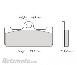 BREMBO  Plaquettes de frein BREMBO UPGRADE Z03 m�tal fritt� (2 pi�ces) X973780/81 Callipers 