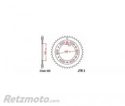 JT SPROCKETS Couronne JT SPROCKETS acier standard 3 - 525