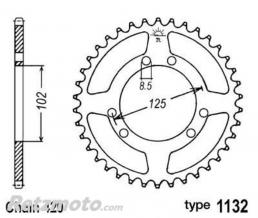 B1 Couronne B1 acier standard - 420