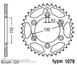 B1 Couronne B1 acier standard - 420