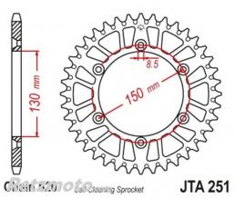 JT SPROCKETS Couronne JT SPROCKETS aluminium ultra-light 251 - 520